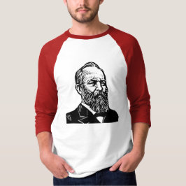 James en Garfield "20" utslagsplats T-shirt