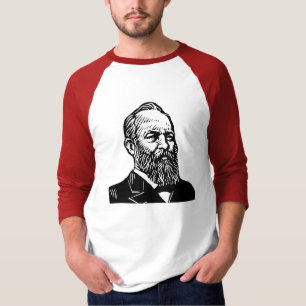 James en Garfield "20" utslagsplats T-shirt