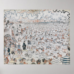 James Ensor på Ostende Poster