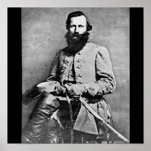 James Ewell bruna Stuart circa 1833-1864 Poster