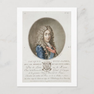 James Fitzjames (1670-1733), 1:a Duke of Berwick, Vykort