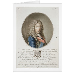 James Fitzjames (1670-1733), 1st hertig av Hälsningskort