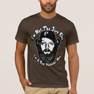 James för nedgång östliga brunt hår t shirt