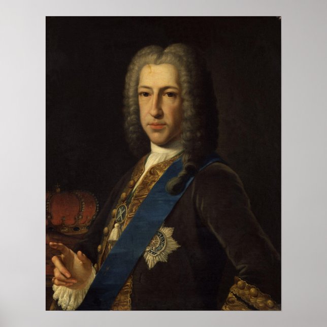 James Francis Edward Stuart av Anton Raphael Mengs Poster (Framsidan)