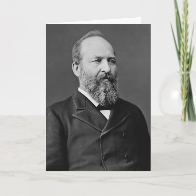 James Garfield, 20:e ordförande Kort (Framsida)