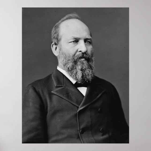James Garfield 20:e presidenten Poster (Framsidan)