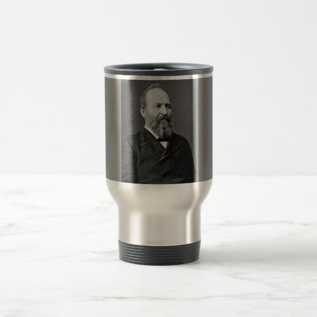James Garfield 20:e presidenten Resemugg (Center)