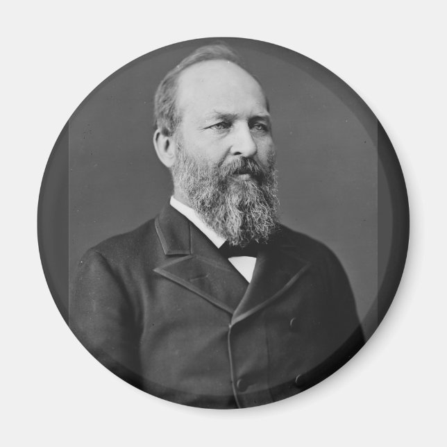 James Garfield 20 Magnet (Framsidan)