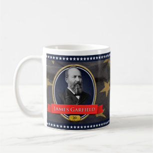 James Garfield historisk mugg