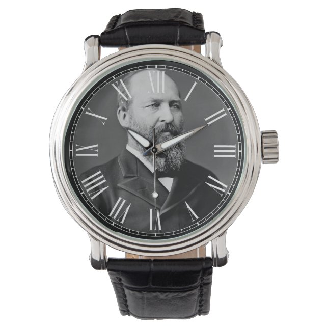 James garfield President Vintage Watch Armbandsur (Framsida)