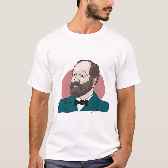 James Garfield T-shirt (Framsida)