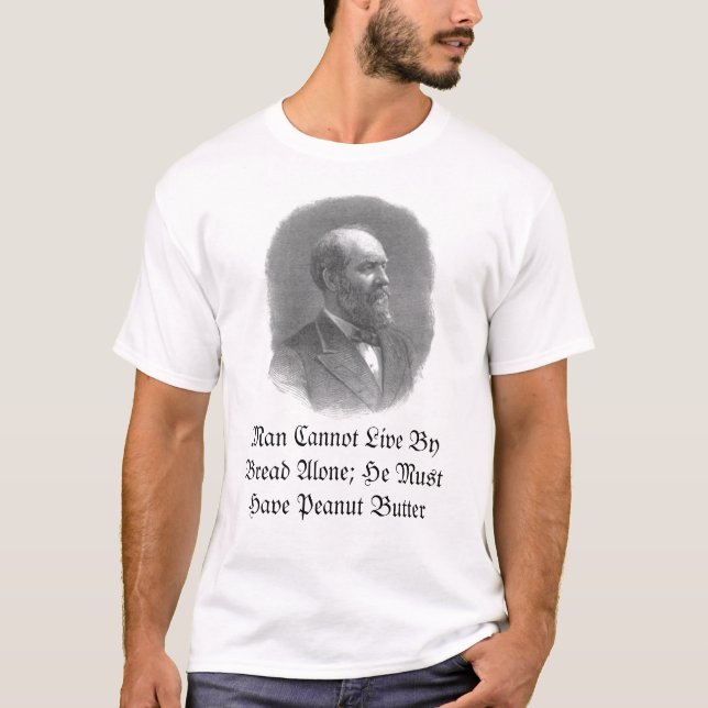 James Garfield Tee Shirt (Framsida)