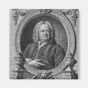 James Gibbs som inristas av den Bernard baronen, Magnet