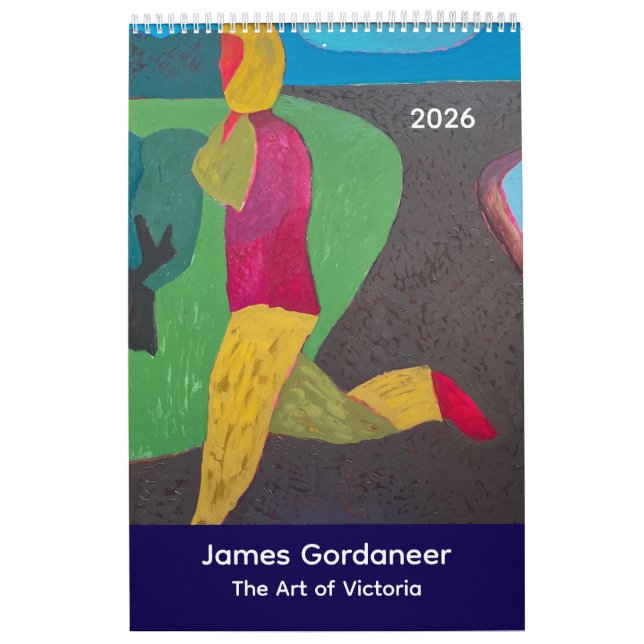 James Gordaneer Art of Victoria Kalender (Omslag)