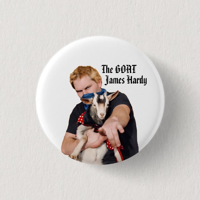 James Hardy Button Knapp (Framsida)