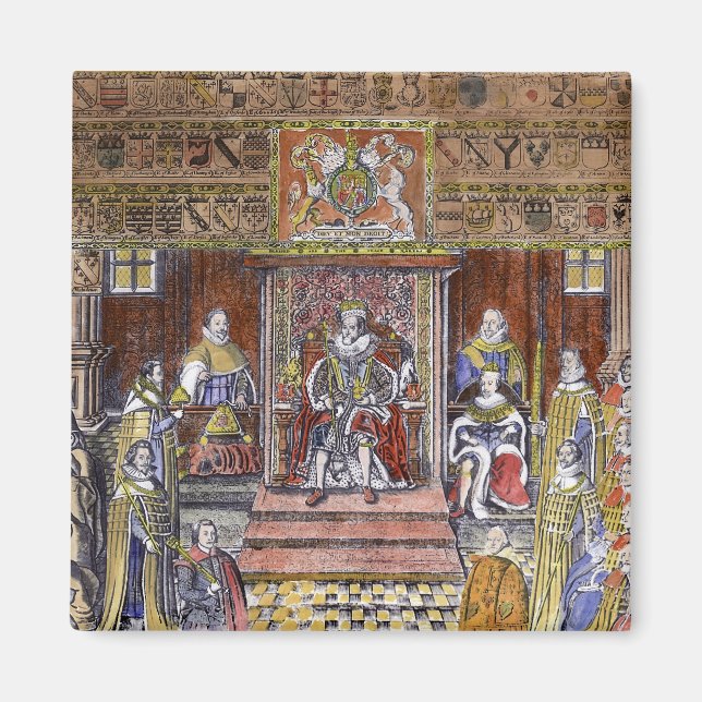 James I av England, Court, Magnet (Framsidan)