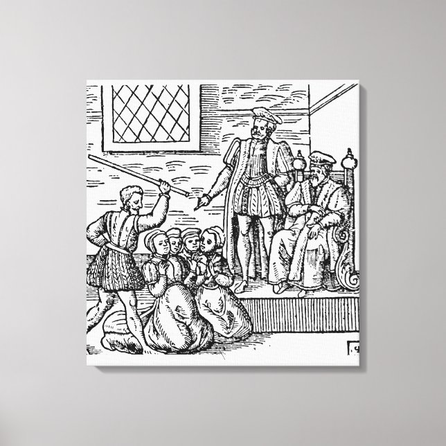 James I av England och VI av Skottland Canvastryck (Framsida)