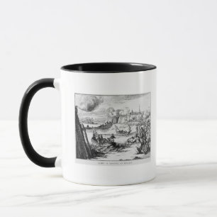 James II som landar på Kinsale, 12 mars 1689 Mugg