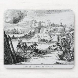 James II som landar på Kinsale, 12 mars 1689 Musmatta