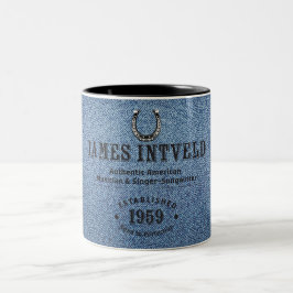 James Intveld Blue Denim Mugg