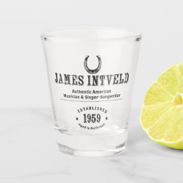 James Intveld Hästsko Shotglas