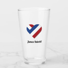James Intveld med Nederländernas hjärtaflagga Glaskopp