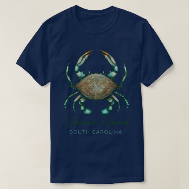 James Island South olina SC T Shirt (Design framsida)
