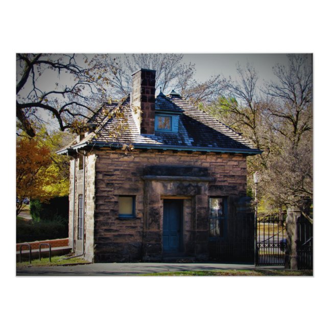 "James J. Backe Gatehouse" Fototryck (Framsidan)