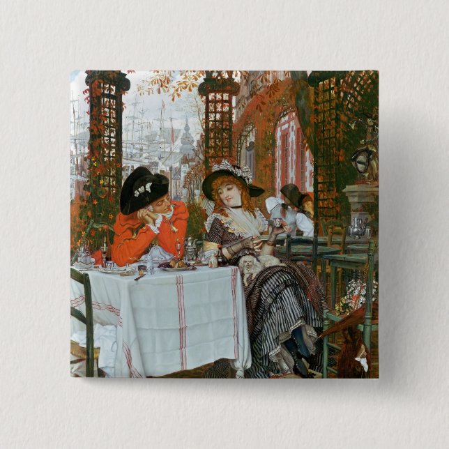 James Jacques Joseph Tissot | en Luncheon Knapp (Framsida)