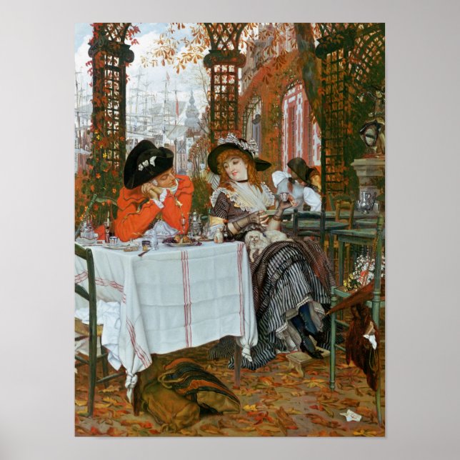 James Jacques Joseph Tissot | Luncheon Poster (Framsidan)