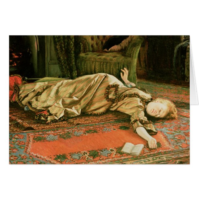 James Jacques Joseph Tissot | Övergivna Hälsningskort (Framsidan Horizontal)