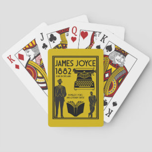 James Joyce Dublin Ireland Casinokort