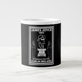 James Joyce Dublin Ireland Jumbo Mugg