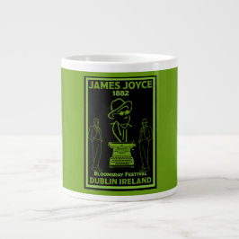James Joyce Dublin Ireland Jumbo Mugg