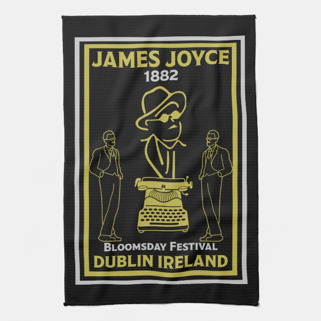 James Joyce Dublin Ireland Kökshandduk (Vertikal)