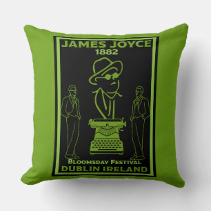 James Joyce Dublin Ireland Kudde