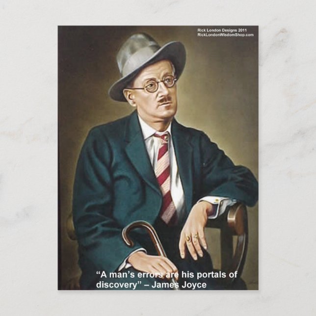 James Joyce "Errors/Portales", offerter och kort (Framsida)