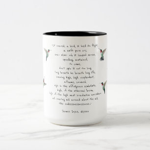 James Joyce Quote Två-Tonad Mugg