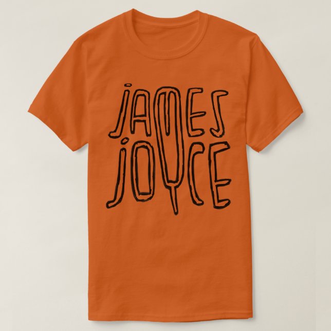 James Joyce T Shirt (Design framsida)