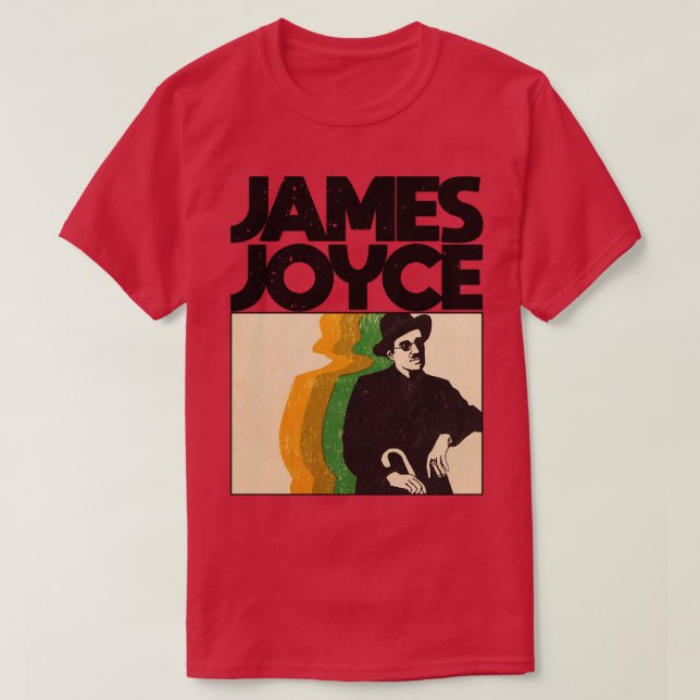 James Joyce T Shirt (Design framsida)