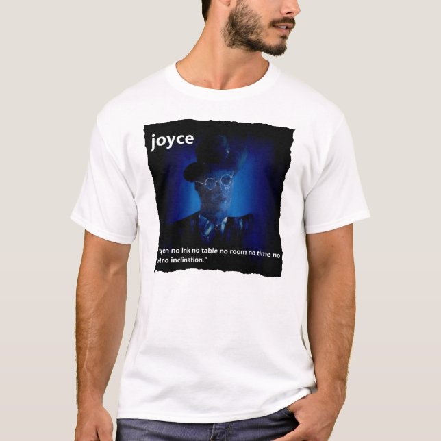 James Joyce T skjorta Tee Shirt (Framsida)