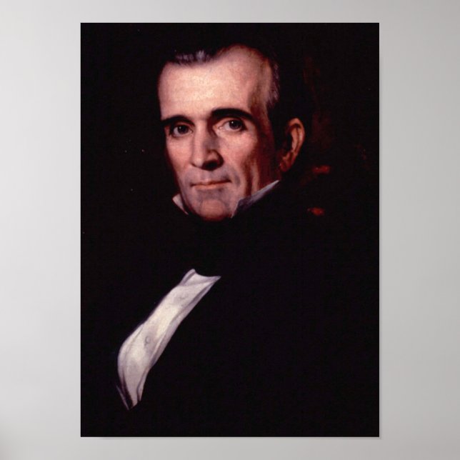 James K. Polk 11:e USA:s president Poster (Framsidan)