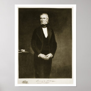 James K. Polk (1795-1849), 11th president av Uen Poster