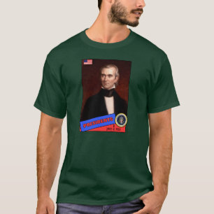 James K. Polk Basebollkort T-shirt