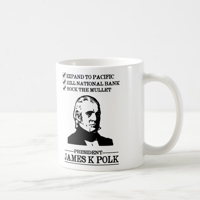 James K Polk Kaffemugg (Höger)