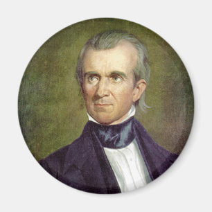 James K Polk magnet