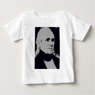 James K. Polk silhouette Tee Shirt