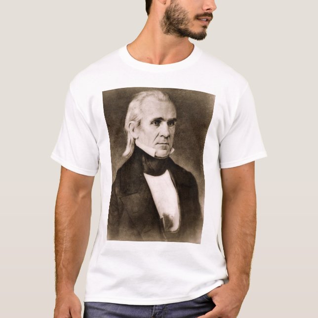 James K Polk Tee Shirt (Framsida)