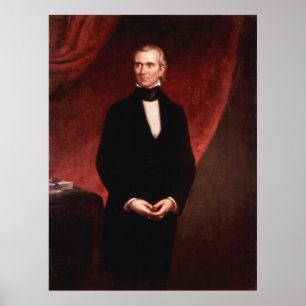 JAMES KNOX POLK av George Peter Alexander Healy Poster