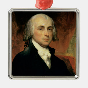 James Madison 2 Julgransprydnad Metall